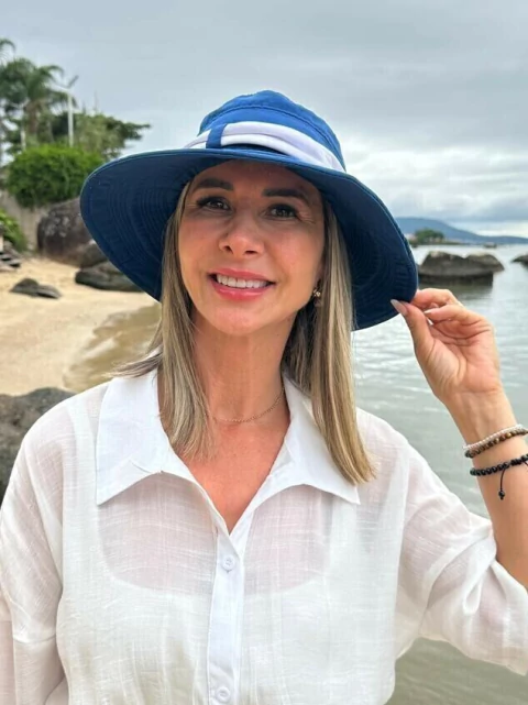 Chapéu Paris Ville Feminino Proteçao 50-Uv Line