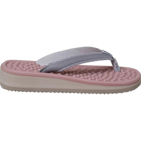 Chinelo Mundoflex Anabela Dedo Ref 835 Pêssego - comprar online