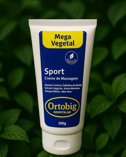 Creme De Massagem - Mega Vegetal 200 Gr- Ortobig - comprar online
