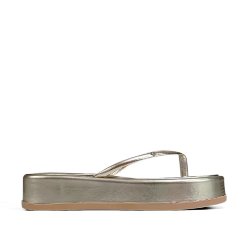 Tamanco Dulte Feminino Ouro - comprar online