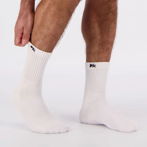 Meia Kanxa Masculina Cano Alto Atoalhada