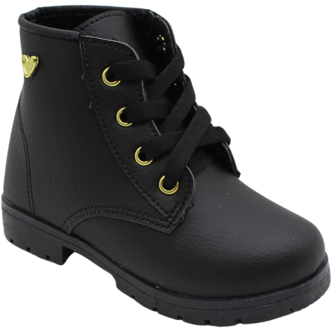 Coturno Fashion Preto Fosco - comprar online