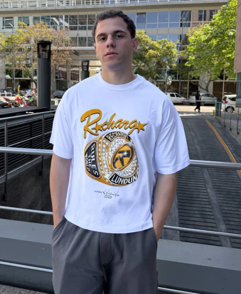 BOXY FIT RING BLANCO - comprar online