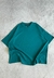 BOXY FIT LISO AQUA