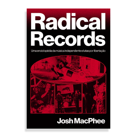 Totebag Radical Records em Brim Preto 45x37cm