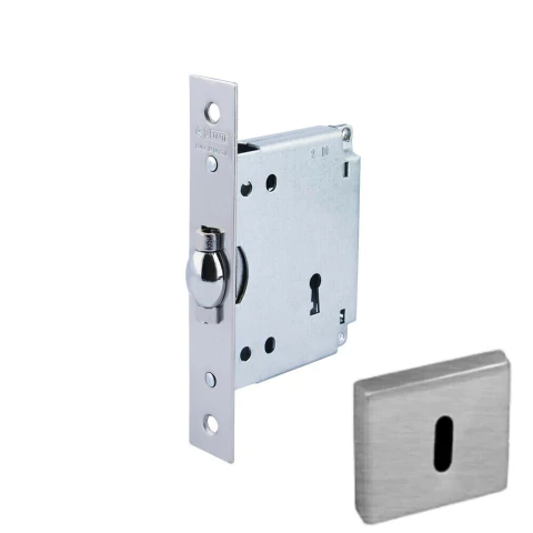 Fechadura 1010 Trinco Rolete EVO S45 Interna Roseta 333 Inox Cromado Acetinado