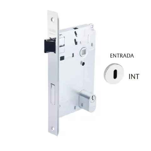 Fechadura 1515 Interna ST2 55 Cromado Mola Reforçada