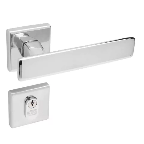 Fechadura para Porta 751 Zamac Externa ST2 55Ros 333 Inox Cromado