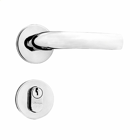 Fechadura Externa Silvana 1400 Viena 40mm Cromado