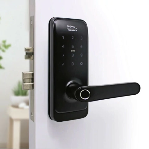 Fechadura Digital SL205 Com Biometria Senha Cartão E Chave - comprar online