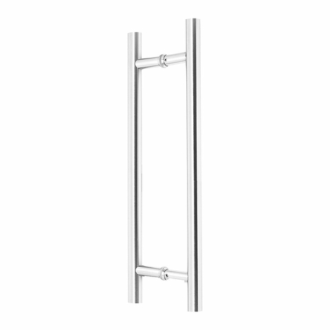 Puxador de porta Silvana Tubular 60 cm Inox Esc