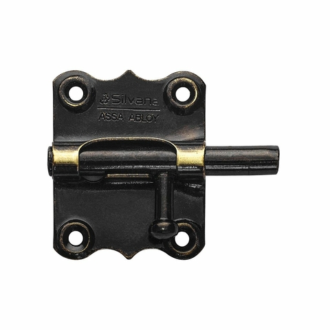 Trinco de Porta e Janela Silvana 2" Polegadas Aço Oxidado