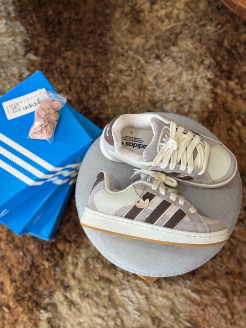 Tênis Premium AD Campus off marrom - comprar online