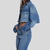 CAMPERA jean short mag