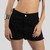 SHORT strass black mi