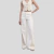 WIDE LEG ecru line mag
