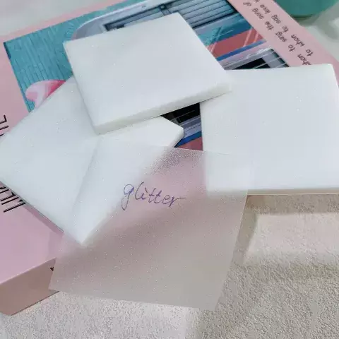 Notas adhesivas transparentes brillante 76x76mm 50u