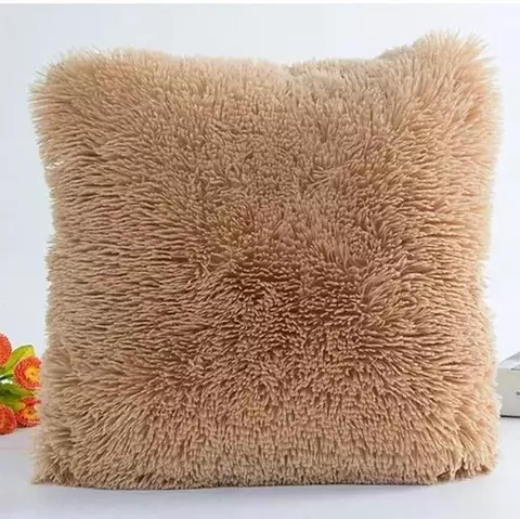 Funda Almohadon Pelo Corto Nordico Decorativo Cierre 40x40cm