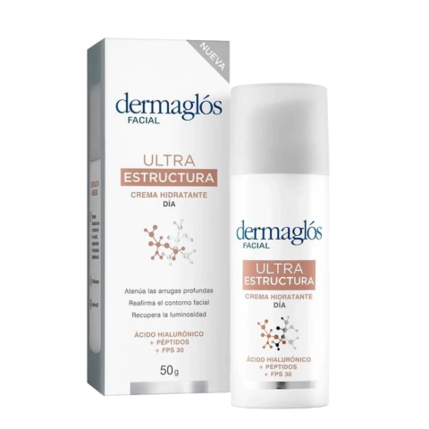 Crema Dermaglós Hidratante Día Fps30 Ultra Estructura 50g