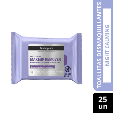 NeutrogenaToallitas Desmaquillantes Night Calming x25un