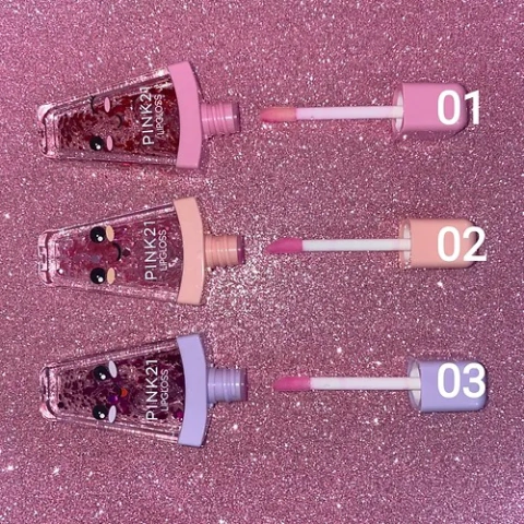 Labial pink 21 lipgloss - tono 1