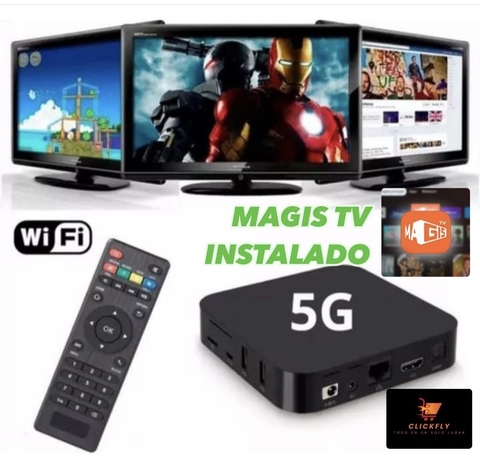 TV Box Android con MG canales free - comprar online