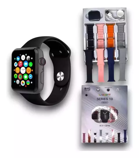 Reloj Smartwatch Sport serie 10 con Medidor de Glucosa y Oxigeno - comprar online