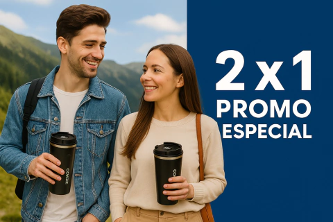 Promo Especial 2 x 1 Vaso Termico con Medidor de Temperatura. - comprar online