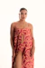 VESTIDO LONGO PINK CHAIN na internet