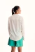 BLUSA MANGA LONGA SET VIN BLANC - OFF WHITE - loja online