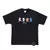 Camiseta Belmonth Mood Ursos Frente Preta - comprar online