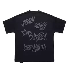 Camiseta Belmonth In The City Preta/Cinza - comprar online