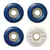 Roda Spitfire F4 Classic Azul 99D 56mm - comprar online