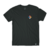 Camiseta Girl Caution Tar Black Importada - comprar online