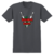 Camiseta Venture Trucks Crest Cinza Chumbo Importada - comprar online
