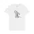 Camiseta Krooked Lurker Lou Guest White Importada - comprar online