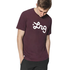 Camiseta LRG Western Script Tee Bordô - comprar online