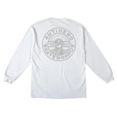 Camiseta Anti Hero Stay Ready Long Sleeve Pocket White - comprar online