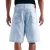 Bermuda Plano C Denim Shorts Light Blue na internet