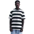 Camiseta Plano C Stripe Tshirt PC Letter Preta - comprar online