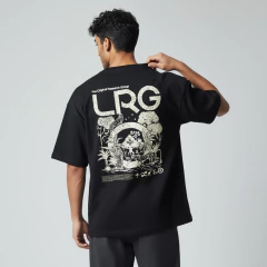 Camiseta LRG Thinking About Trees Tee Preta - comprar online