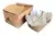 Embalagem Cx Metalizada Batata Recheada + Barca Delivery 50un - comprar online