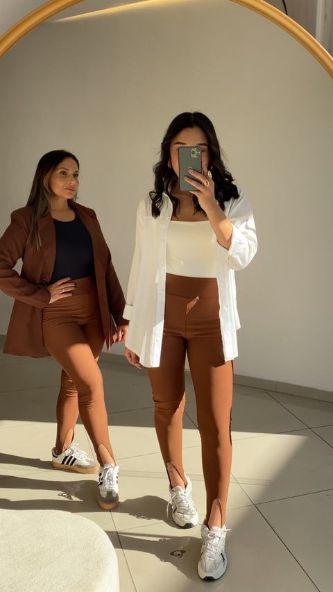 Calça Pezinho | Caramelo