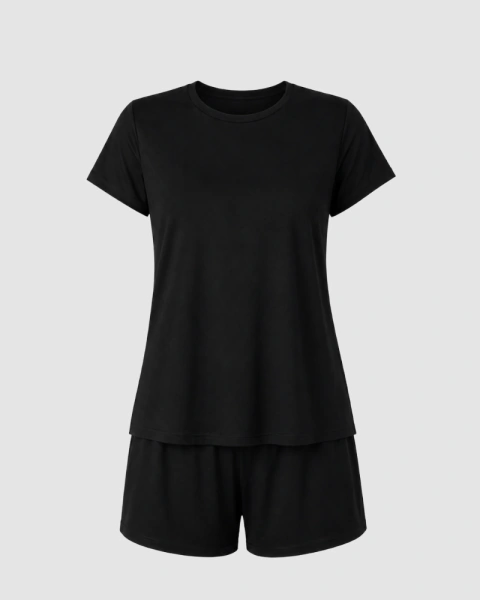 Pijama Rest Algodão Egípcio | Preto