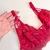 Sutiã- vermelho plus com tiras