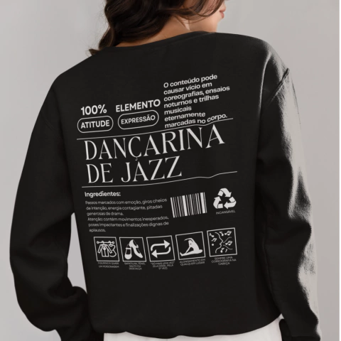 Moletom Dançarina de Jazz - comprar online