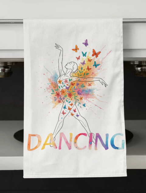 Toalhinha Dancing Borboletas - comprar online