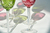 Set de 8 Copas de Cristal Talladas -  La Melange Arte & Deco
