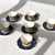 Juego de Té Porcelana "Cuadrillé"