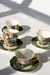PRE VENTA ! Juego de Té Porcelana "Verde Jade" -  La Melange Arte & Deco